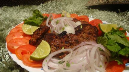 Uncooked Minced Beef Kababs