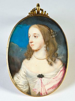 Frances Manners, Countess of Exeter, c. 1646, by Samuel Cooper