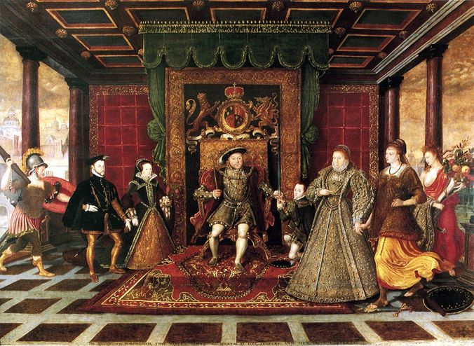 The Family of Henry VIII: an Allegory of the Tudor Succession