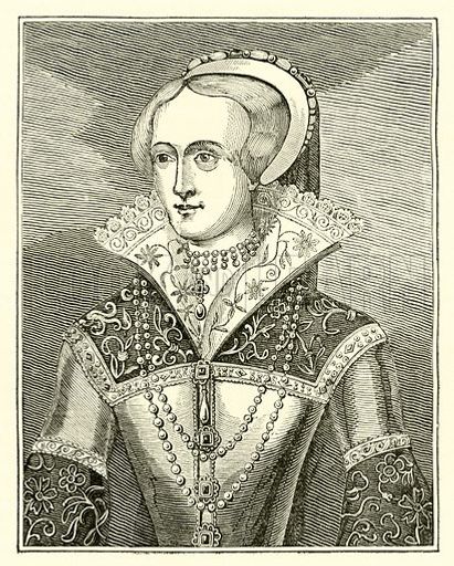Jane Shore. Illustration for The Graphic and Historical Illustrator edited by EW Brayley (J Gilbert, 1832).