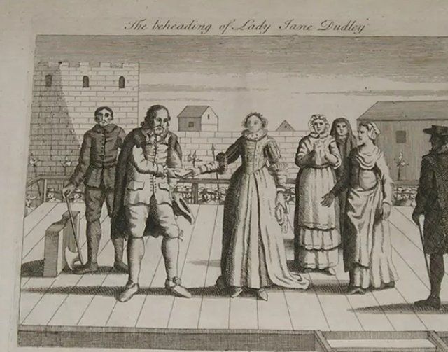 Lady Jane Grey Giving her Girdle Prayer Book to Master Thomas Brydges, the Lieutenant’s Brother