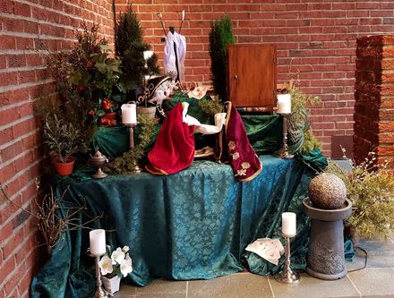 Alteret med Jesu grav i Kristus Konge kirke i Triduum paschale 2019