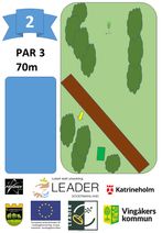 Hål 2 - par 3