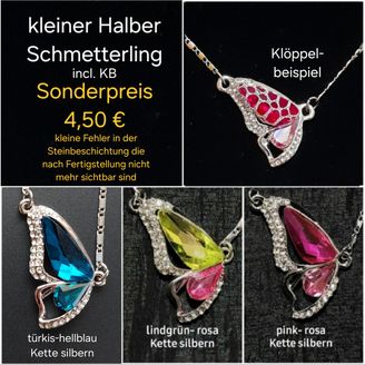 Kleiner halber Schmetterling