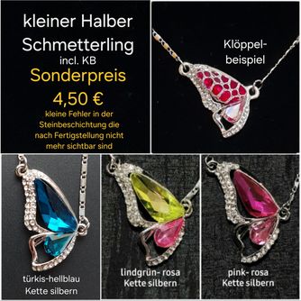 Kleiner halber Schmetterling