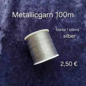 Metallicgarn 100m