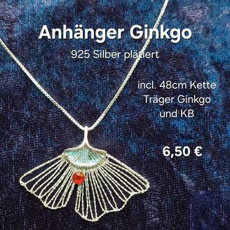 Ginkgoblatt 925