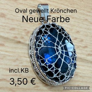 Oval gewellt Krönchen