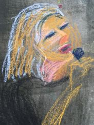 Karin sjunger It´s raining men