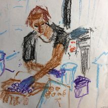 Kocken "Mackan" gör cesardressing
