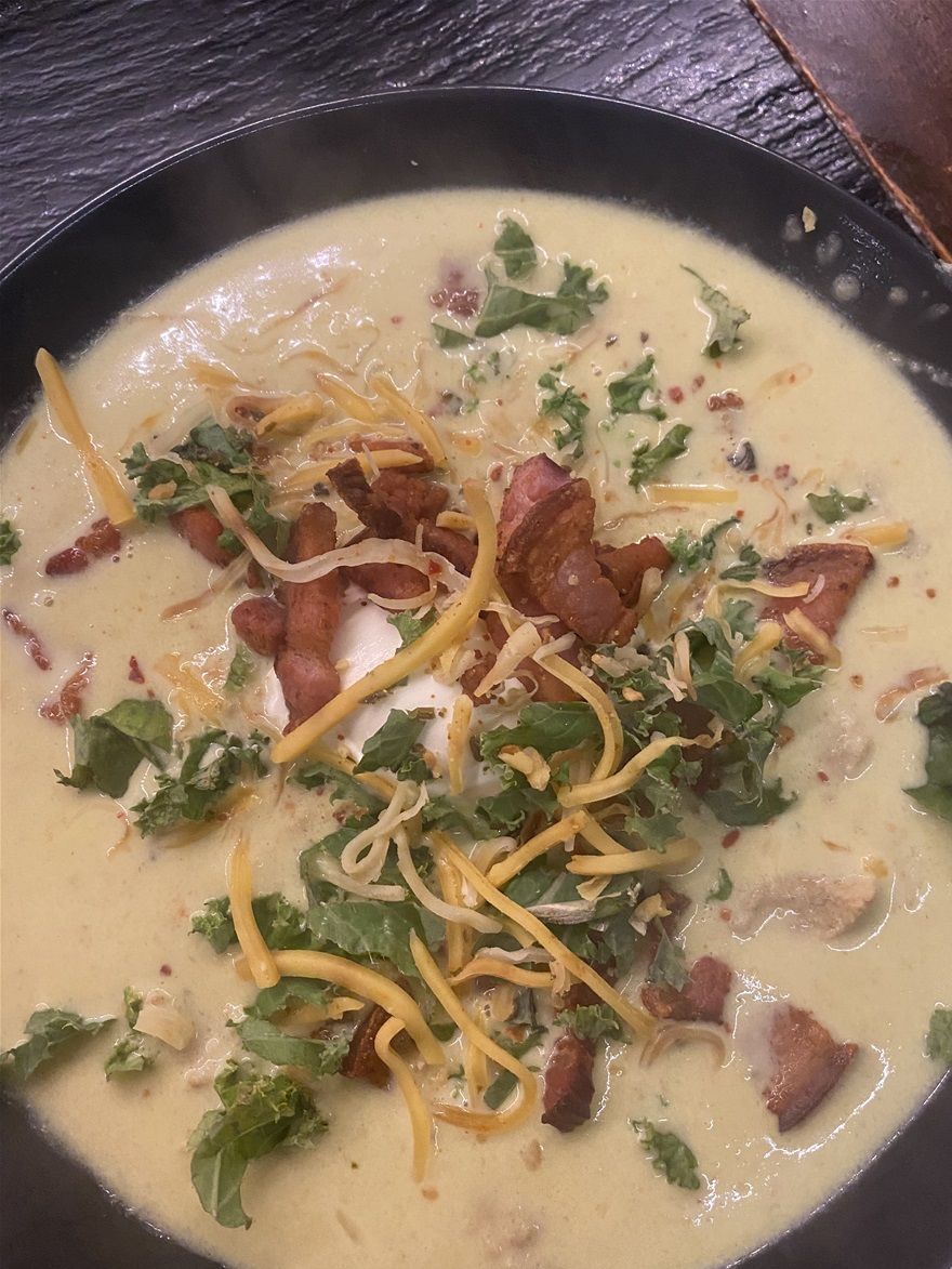 Lækker cremet suppe