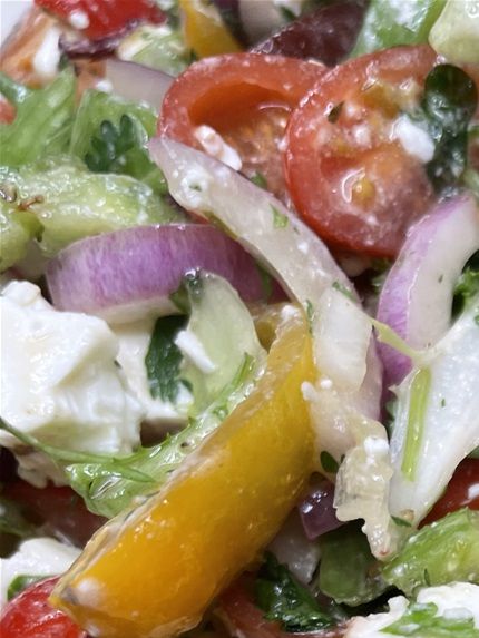 Super lækker græsk salat