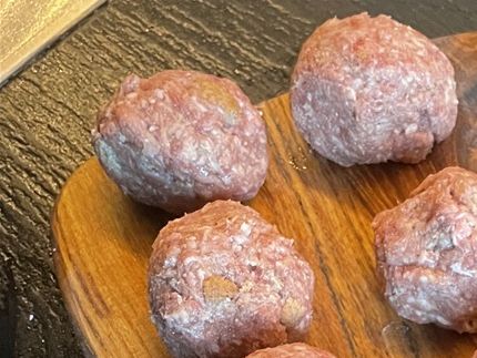 Klargøring af meat balls