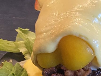 Så lækker en burger...