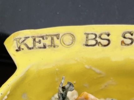 Super lækker oste pasta med oksekød og grønsager.