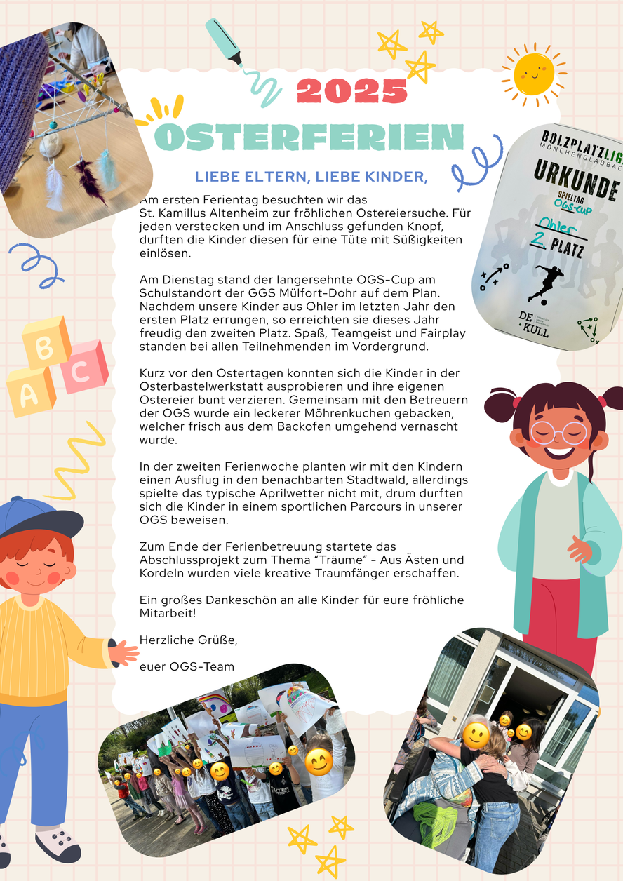 Osterferien Bericht 2025 OGS NEU