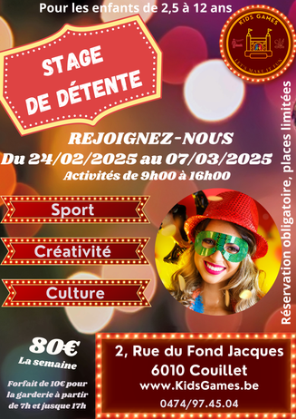 Stage enfant automne toussaint couillet