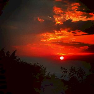 Kikonko Lodge Sunset