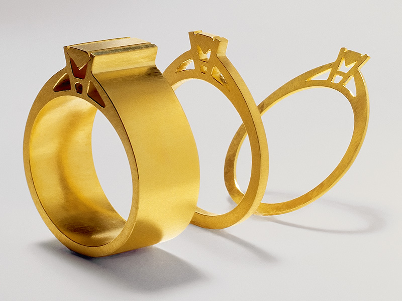 :: Solitaire-ring :: 2001
