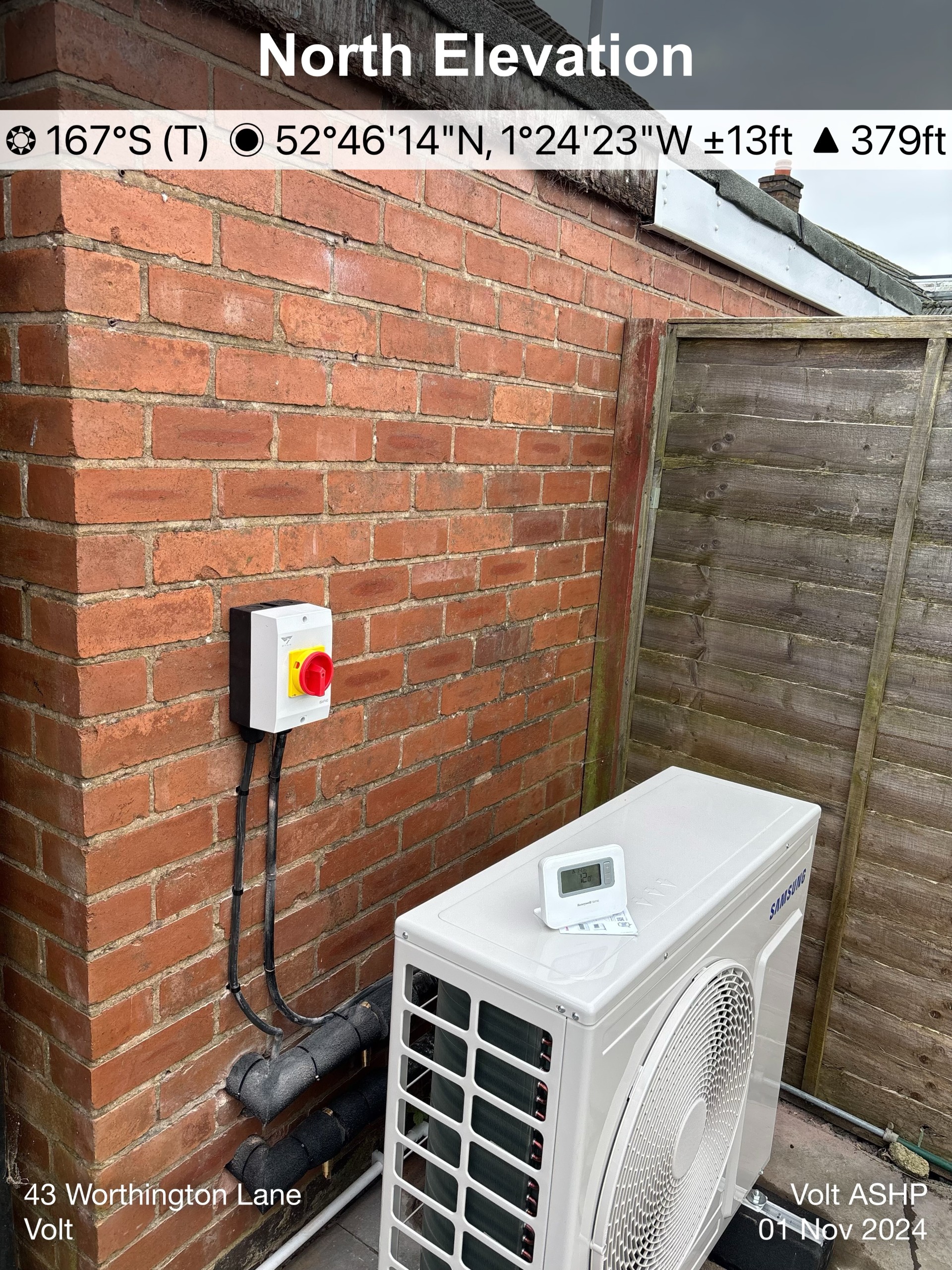 Heating requirements