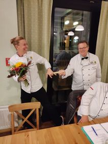 Feierliche Staffelübergabe