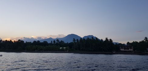 View to the Mt Talanis vulcano