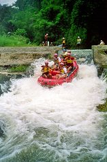 White-water rafting