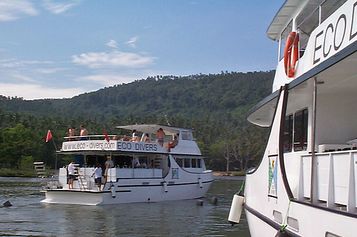 Eco Divers' boats