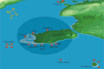 Panglao dive sites