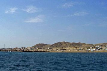 The pier at Marsa Alam
