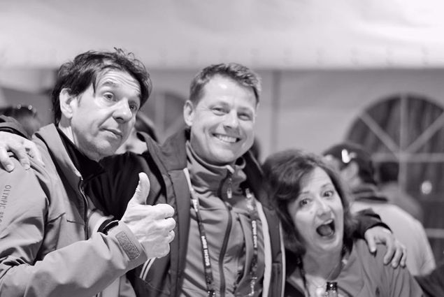 at Sochi Closing Ceremonies - Juha Kuhmola, Ville Klinga & Heidi