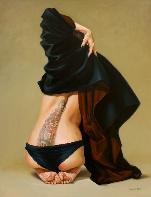 Monika, Öl auf Leinwand, 90x70 cm