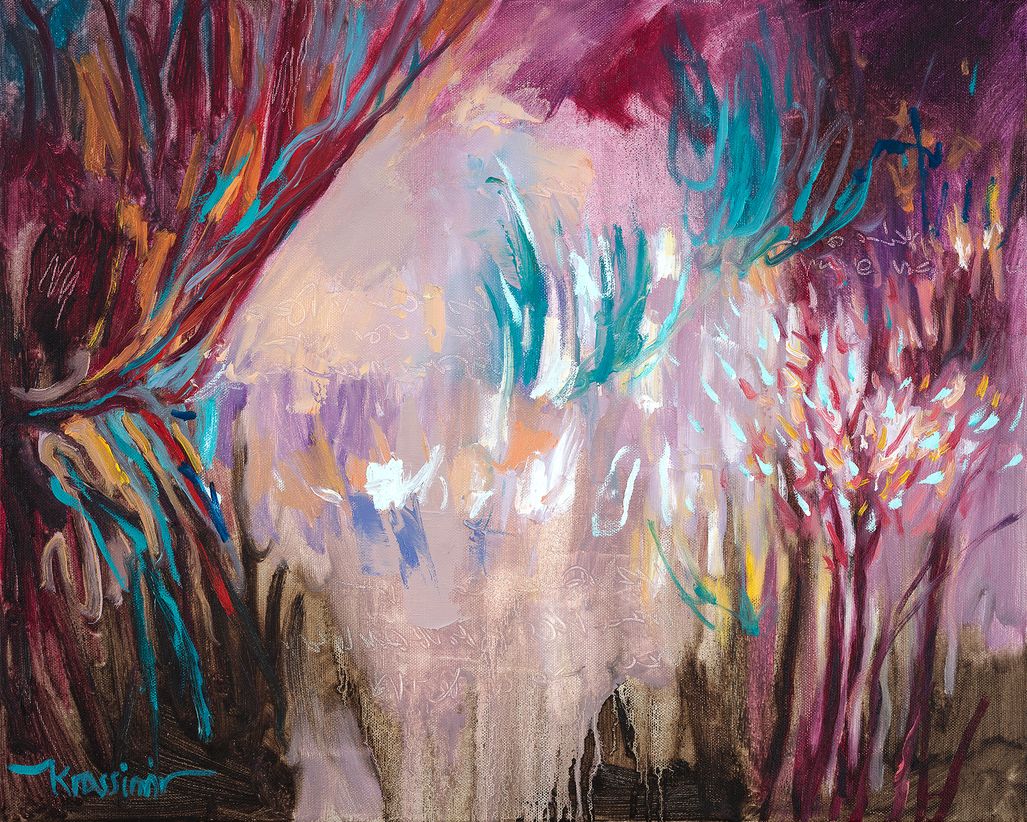 Soulscape #10, Öl auf Leinwand, 40x50cm, Krassimir Kolev 2020