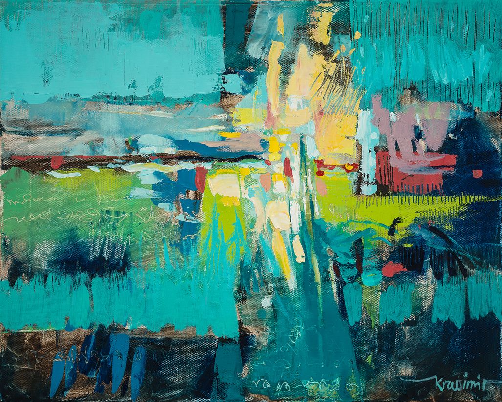 Soulscape #7, Öl auf Leinwand, 40x50cm, Krassimir Kolev 2020