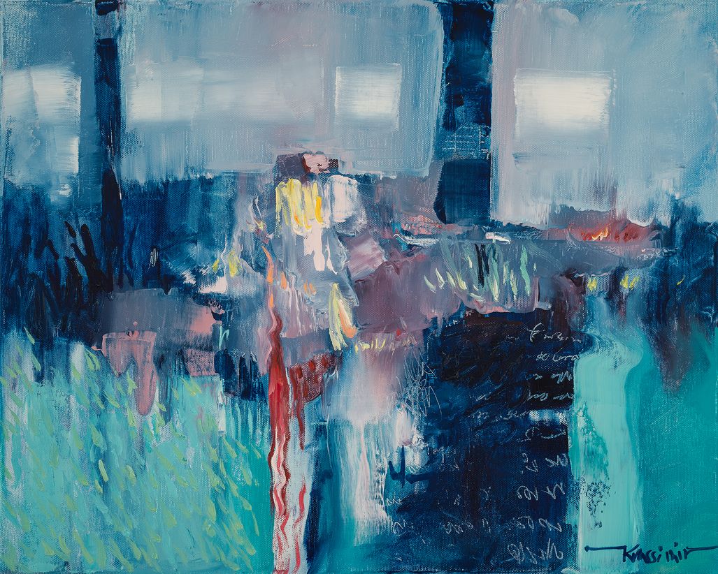 Soulscape #8, Öl auf Leinwand, 40x50cm, Krassimir Kolev 2020