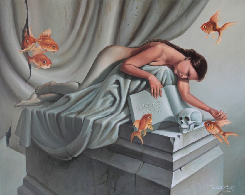 Anna, Öl aif Leinwand, 80x100 cm