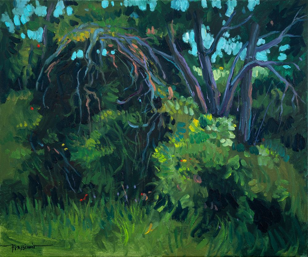 Secrets of the woods # 03, 50x60cm, Krassimir Kolev 2022