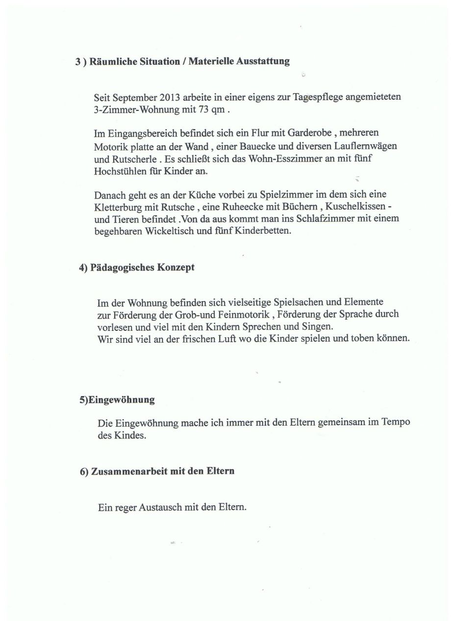 Pädagogisches Konzept