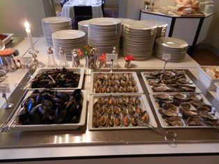 Bofors Hotell skaldjursbuffé 