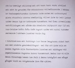 Packmopedsturnén Boken - Göran skriver om min mat 
