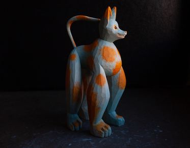 prickig katt