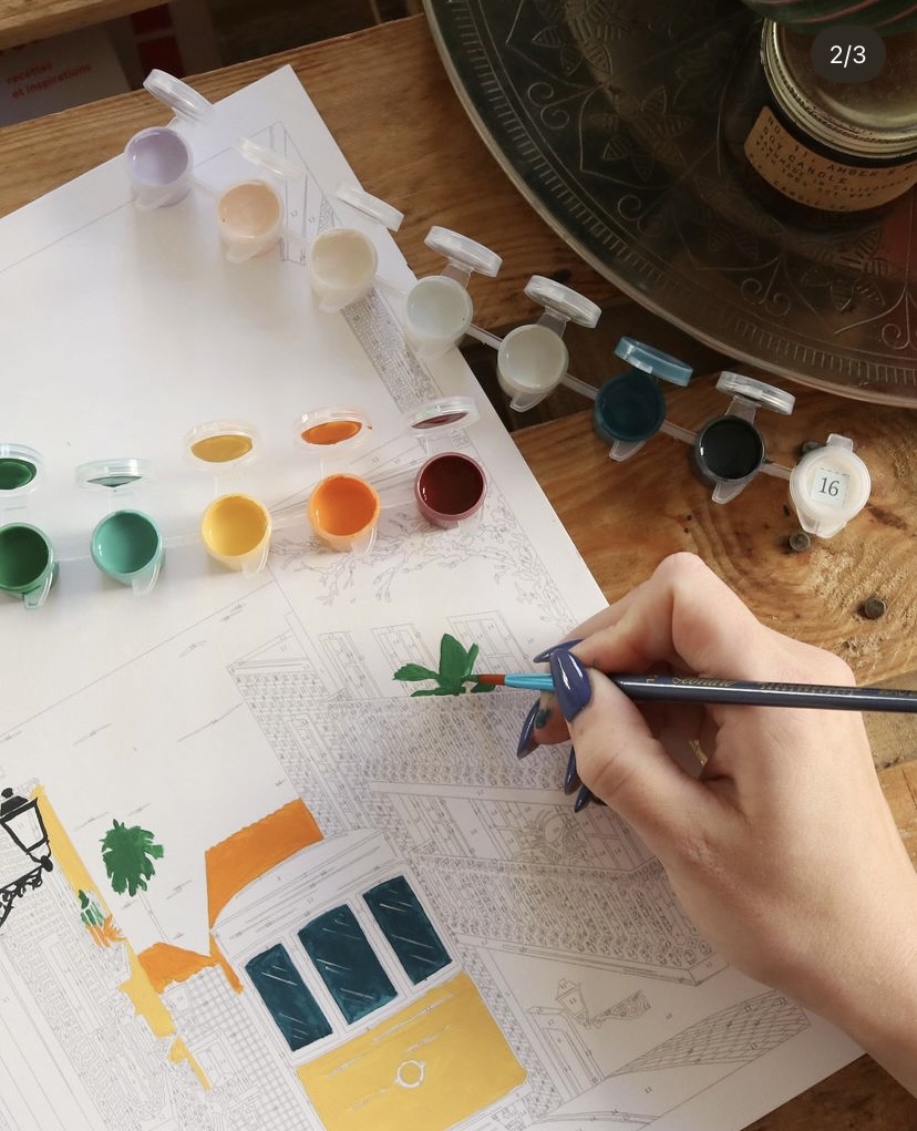 een creatieve workshop, een lezing, workshop van lokale makers en ondernemers die hun passie graag delen