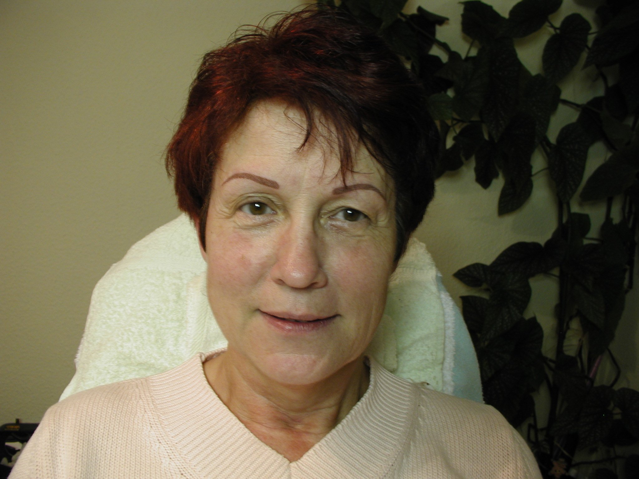 Model 6 Augenbrauen Nachher