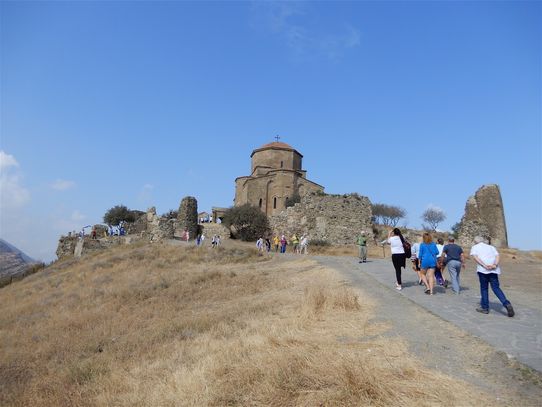 Jvari Monastery hill.