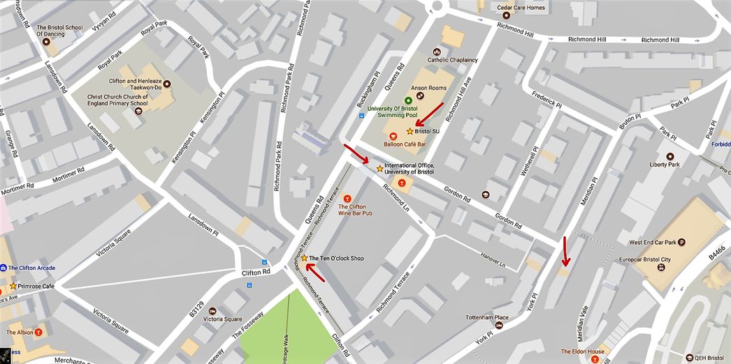 Bristo SU/115 Queen's Road/10 O'clock shop/9, Dover Place