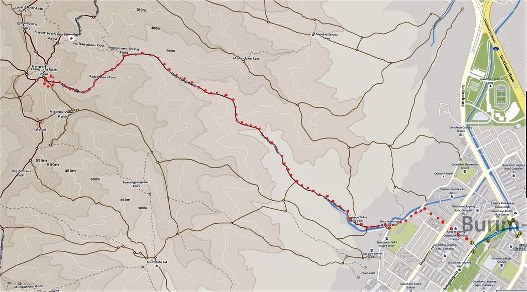 Yeonjuam/Yeonjudae Hermitage trekking.