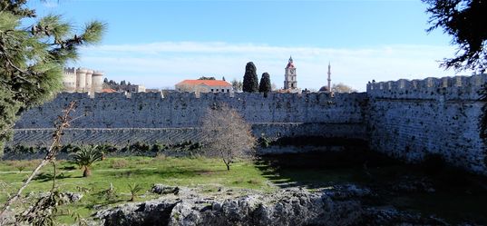 Old Town north-west part of the walls.