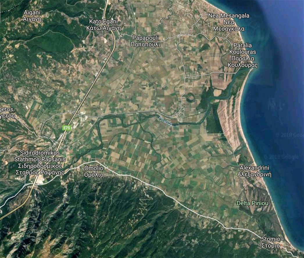The Delta on the map.
