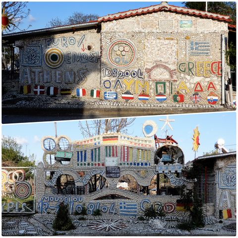 Sotiris Boudouris decorated house.