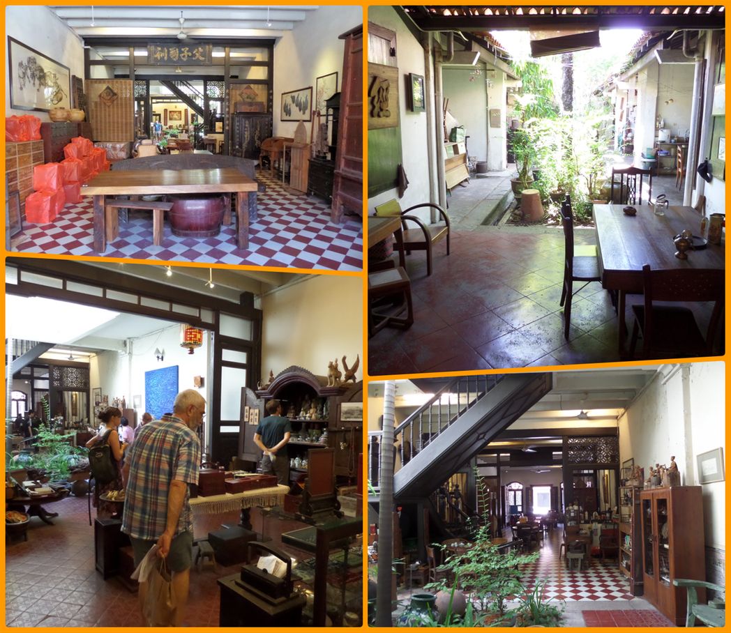 Inside the Baba-Nyonya Heritage Museum.